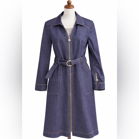 Macy's Jackets & Blazers - Macys Inc denim dress size 14